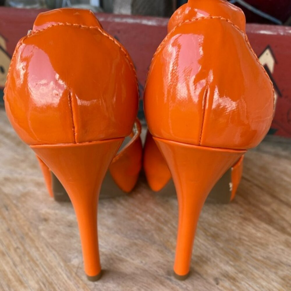 Worthington Kairo Patent Peep-Toe Pumps - Picture 6 of 12